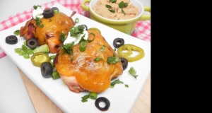 Enchilada Baked Chicken Thighs