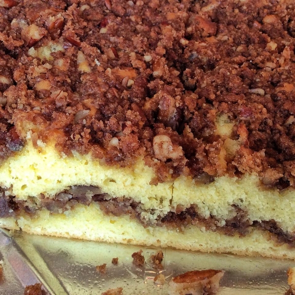 Graham Streusel Coffee Cake