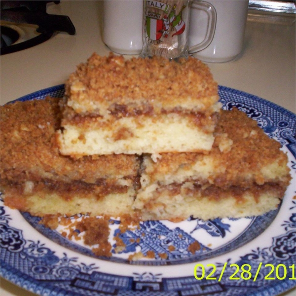 Graham Streusel Coffee Cake