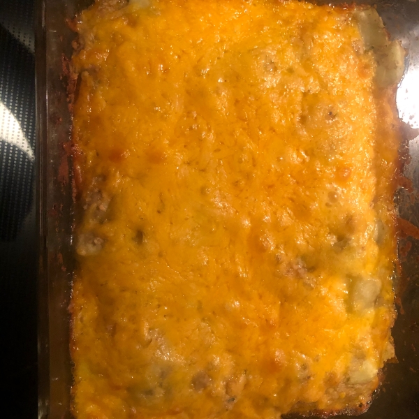 Cheesy Eggplant Casserole