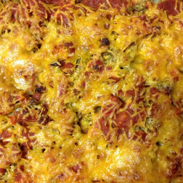 Cheesy Eggplant Casserole