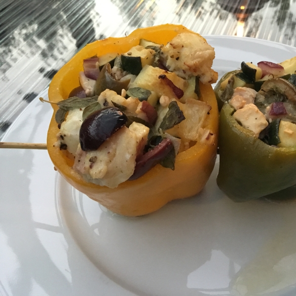 Mediterranean-Style Stuffed Peppers