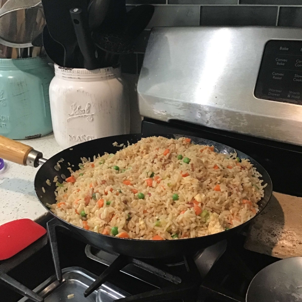 Bacon and Chicken Fried Rice