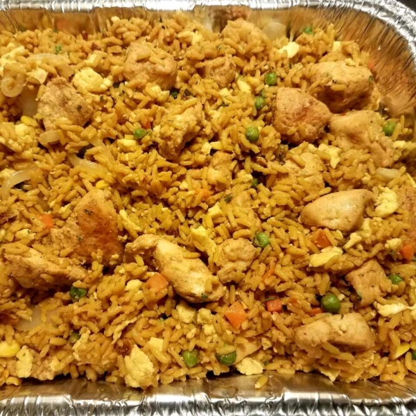 Bacon and Chicken Fried Rice