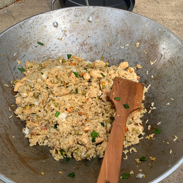 Bacon and Chicken Fried Rice