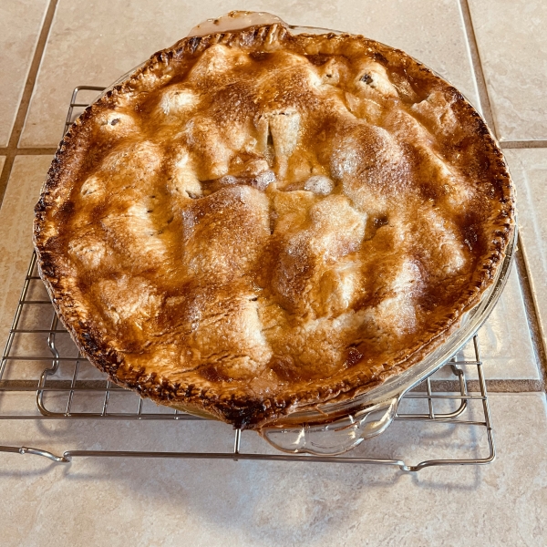 Fresh Rhubarb Pie