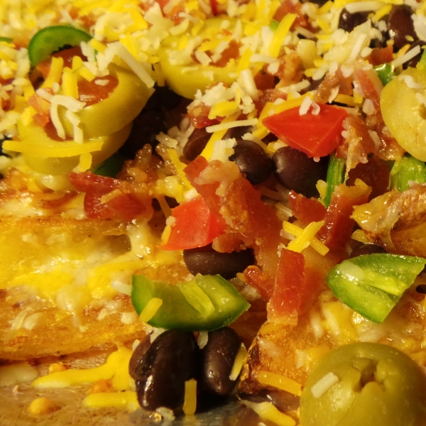 Quick Potato Nachos