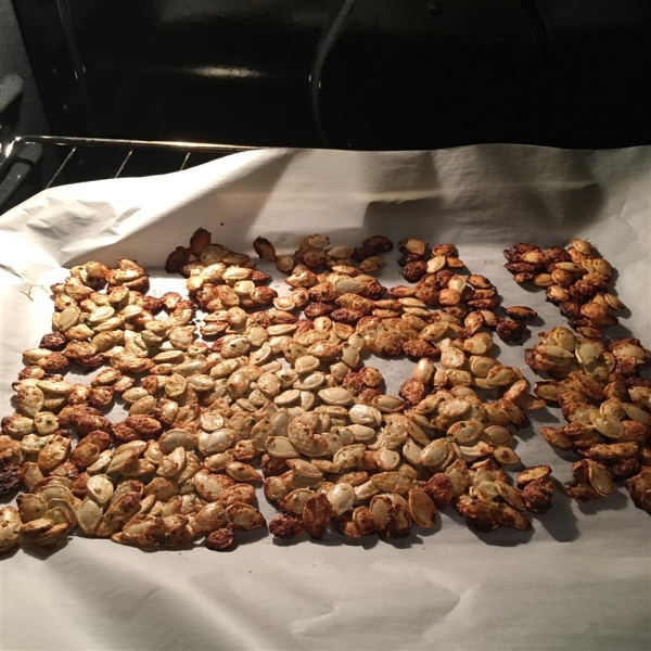 Baked Pumpkin Seeds