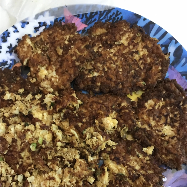 Cauliflower Hash Browns