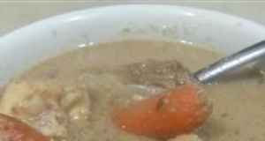 Deer Soup with Cream of Mushroom and Celery