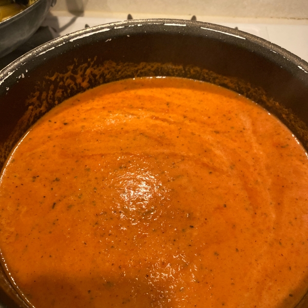 Fire-Roasted Tomato Soup