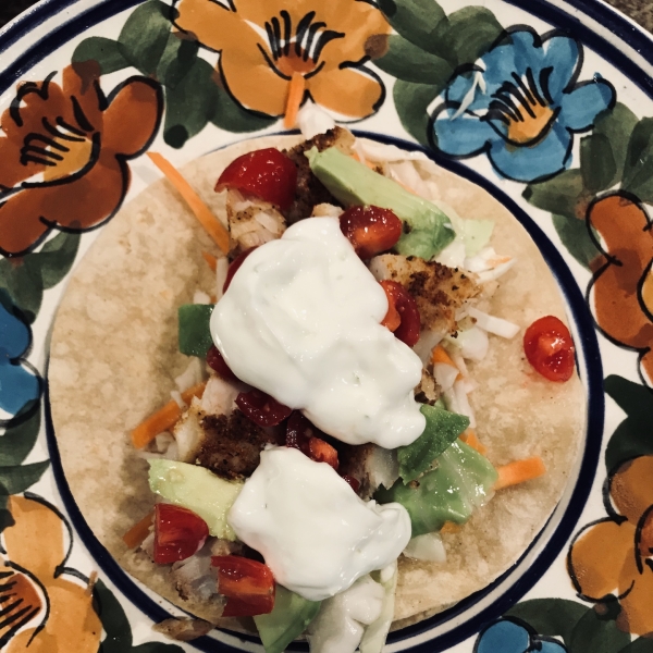 Baked Cod Fish Tacos