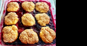 Berry Cobbler with Two-Ingredient Dough