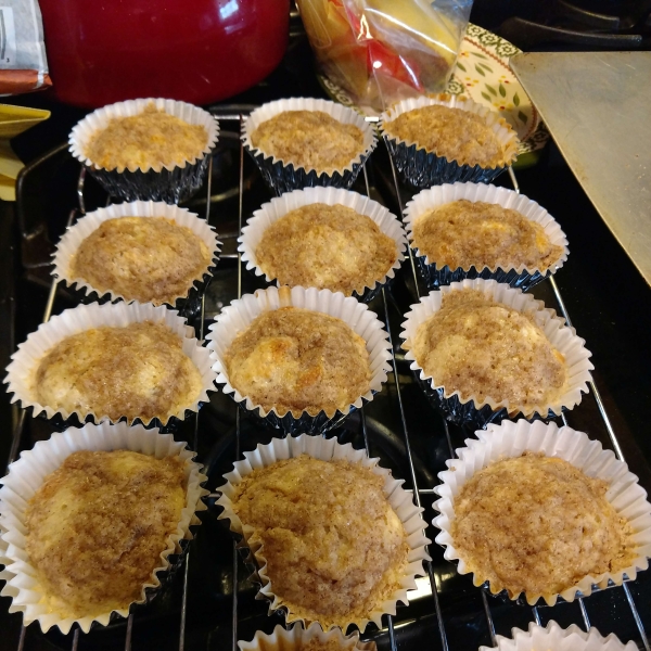 Brown Sugar Instant Oatmeal Muffins