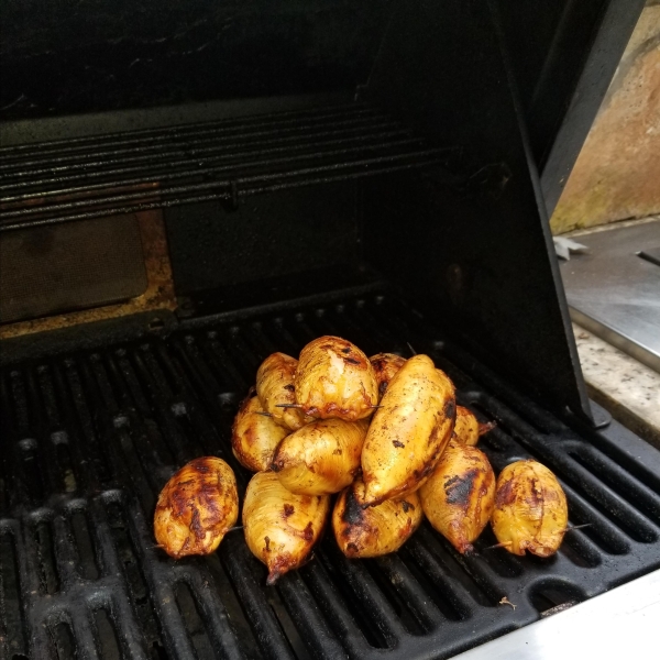 Grilled Sausage-Stuffed Calamari