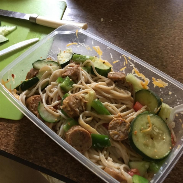 Fast Sausage Pasta