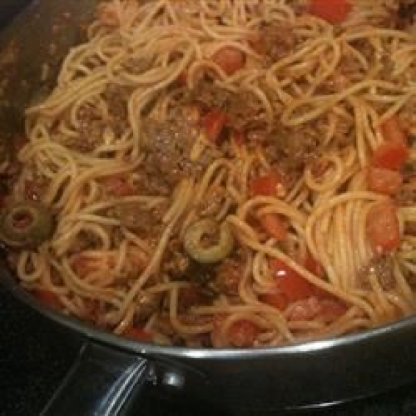 Fast Sausage Pasta
