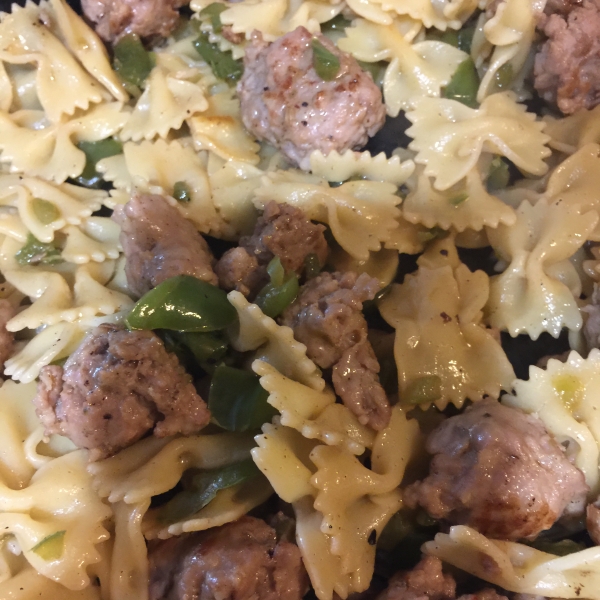 Fast Sausage Pasta
