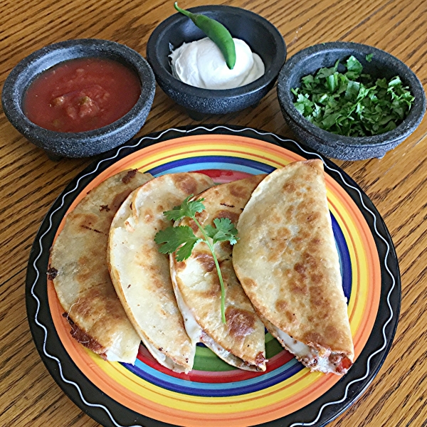 Street-Market Fried Quesadillas