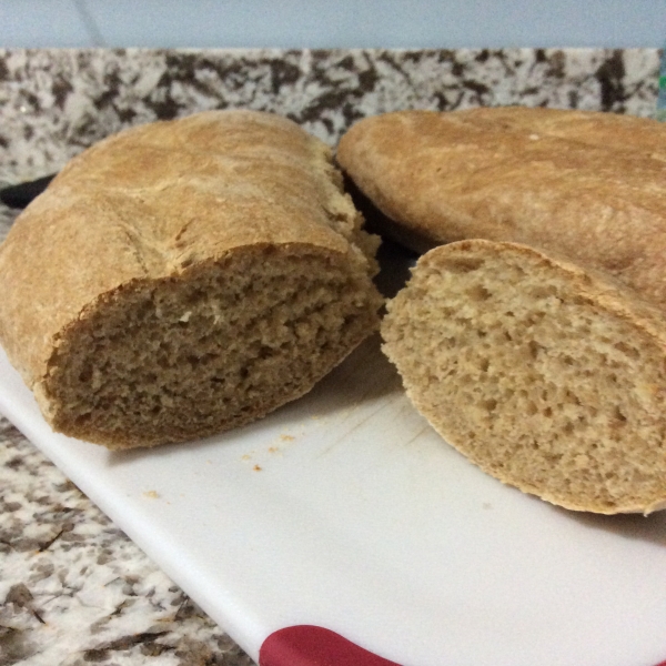 Rustic Whole Wheat Bread