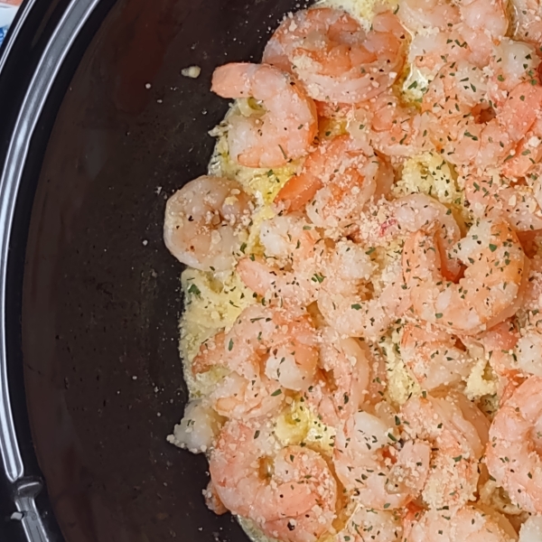 Creamy Shrimp Scampi with Half-and-Half