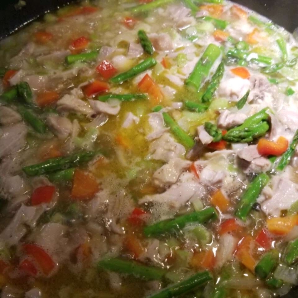 Fresh Asparagus and Chicken Casserole