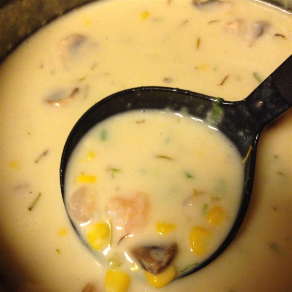 Creamy Shrimp and Corn Soup