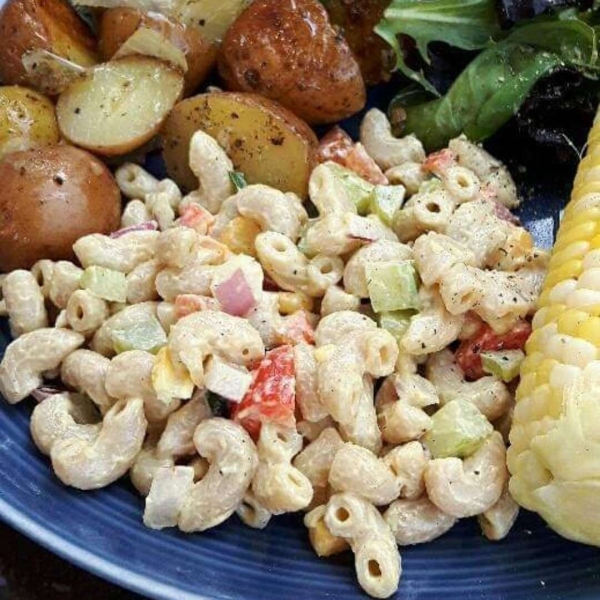 Creamy Vegan Pasta Salad