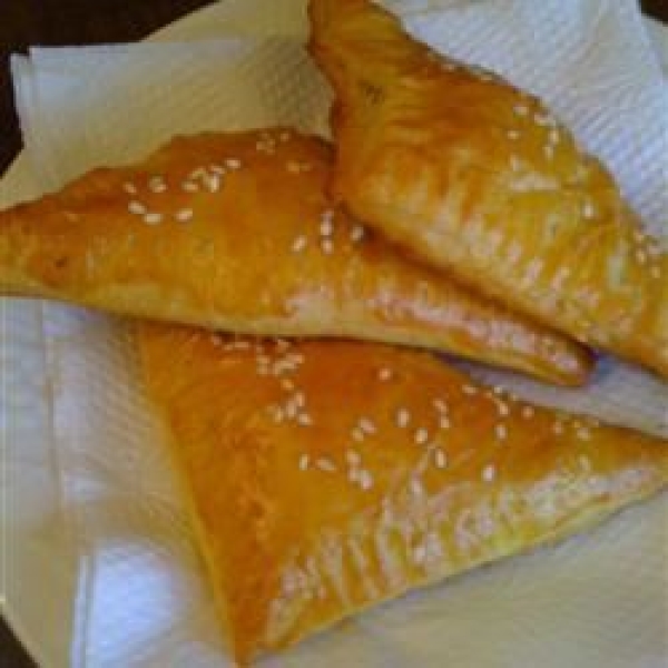 Flaky Crescent Mushroom Turnovers