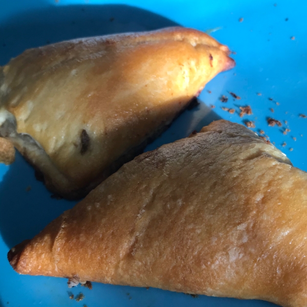 Flaky Crescent Mushroom Turnovers