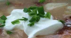 Potato, Fennel, and Bacon Soup