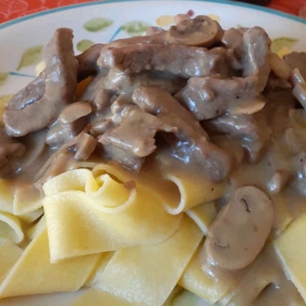 Beef Stroganoff