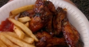 Tangy Barbecued Wings