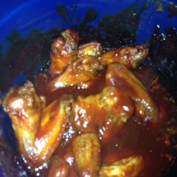 Tangy Barbecued Wings