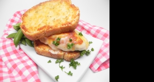 Cheesy Chicken Toast Sandwich