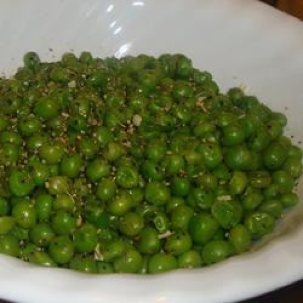 Lemon Pepper Peas