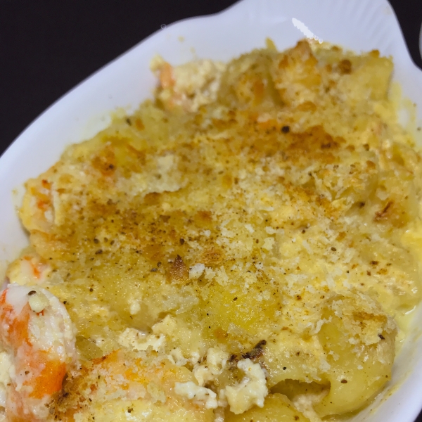 Cajun Shrimp Mac and Cheese