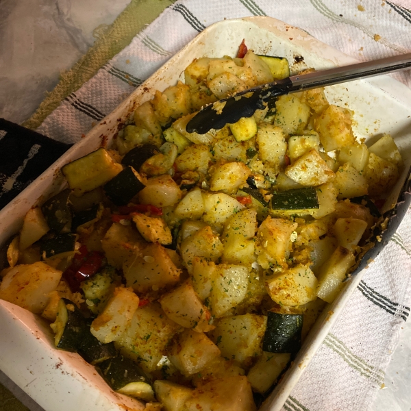 Zucchini and Potato Bake