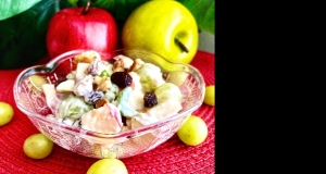 Sweet Tart Waldorf Apple Salad
