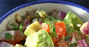 Persian-Style Tomato Avocado Salad