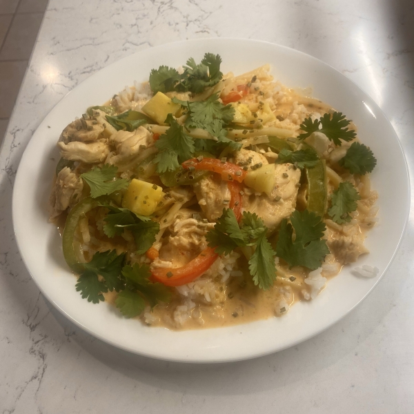 Thai Pineapple Chicken Curry