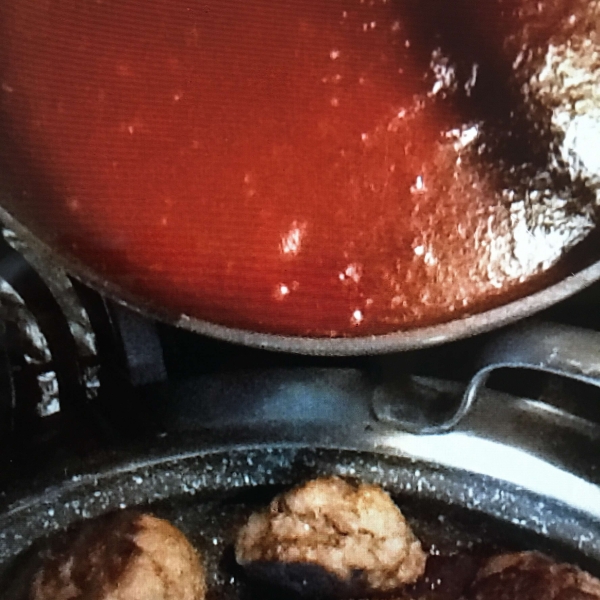 Sweet and Sour Meatballs in Sauce