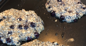 Blueberry Oatmeal Pancakes