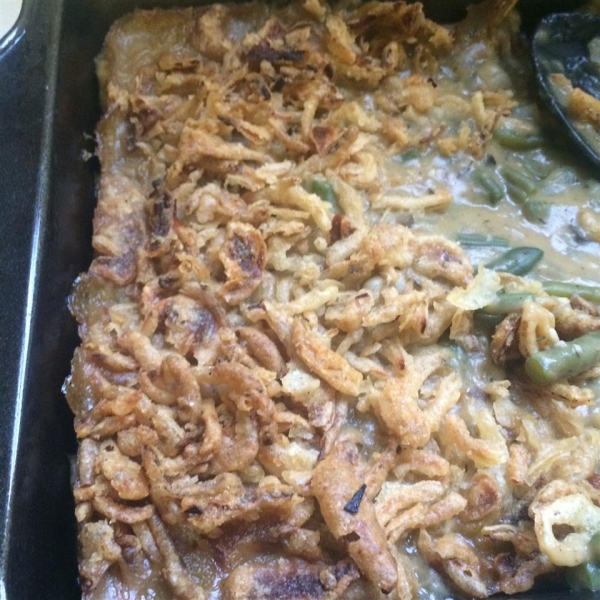 Vintage Fresh Green Bean Casserole (circa 1956)