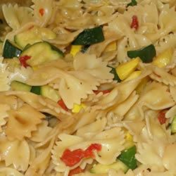 Bow Ties with Veggies