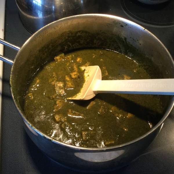 Palak Paneer (Spinach Curry)