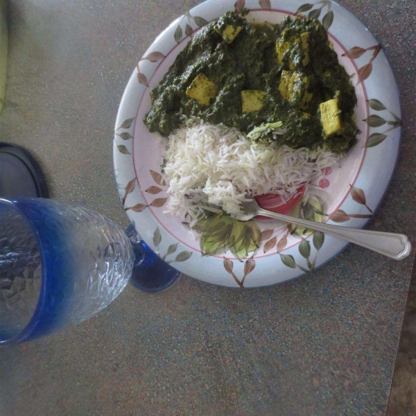 Palak Paneer (Spinach Curry)