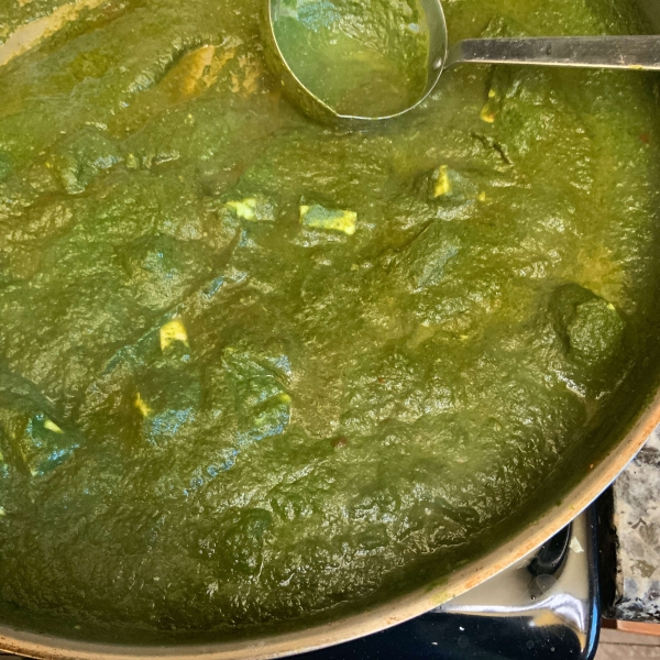 Palak Paneer (Spinach Curry)