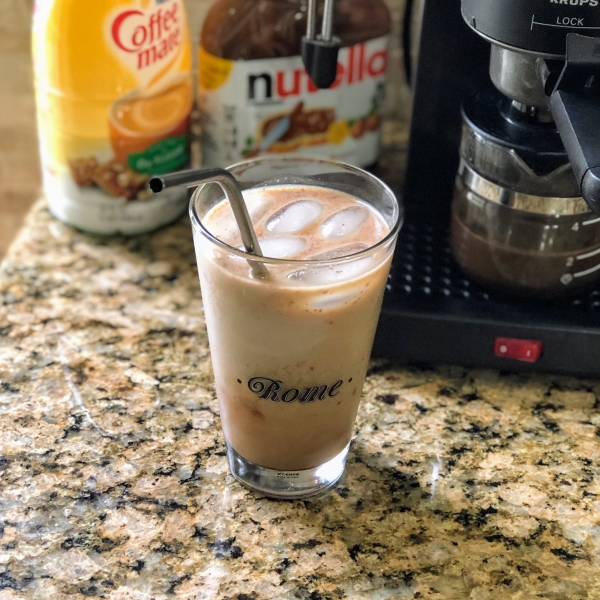 Iced Almond Milk Nutella® Latte