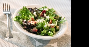 Mixed Greens Salad with Figs and Herbs